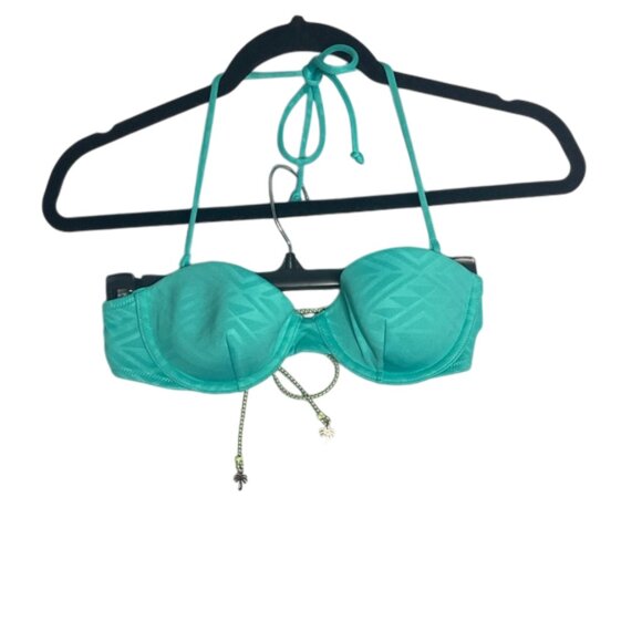 Victoria’s Secret Blue Bathing Suit Top - Picture 1 of 10